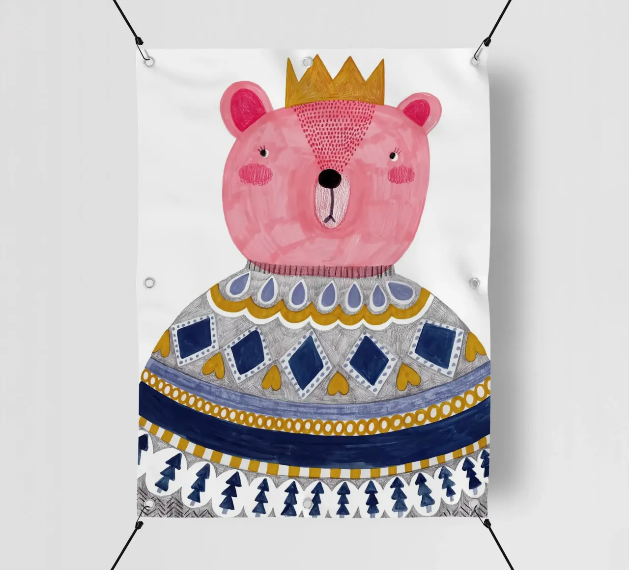 RE ORSO telo in pvc da Damion Francis