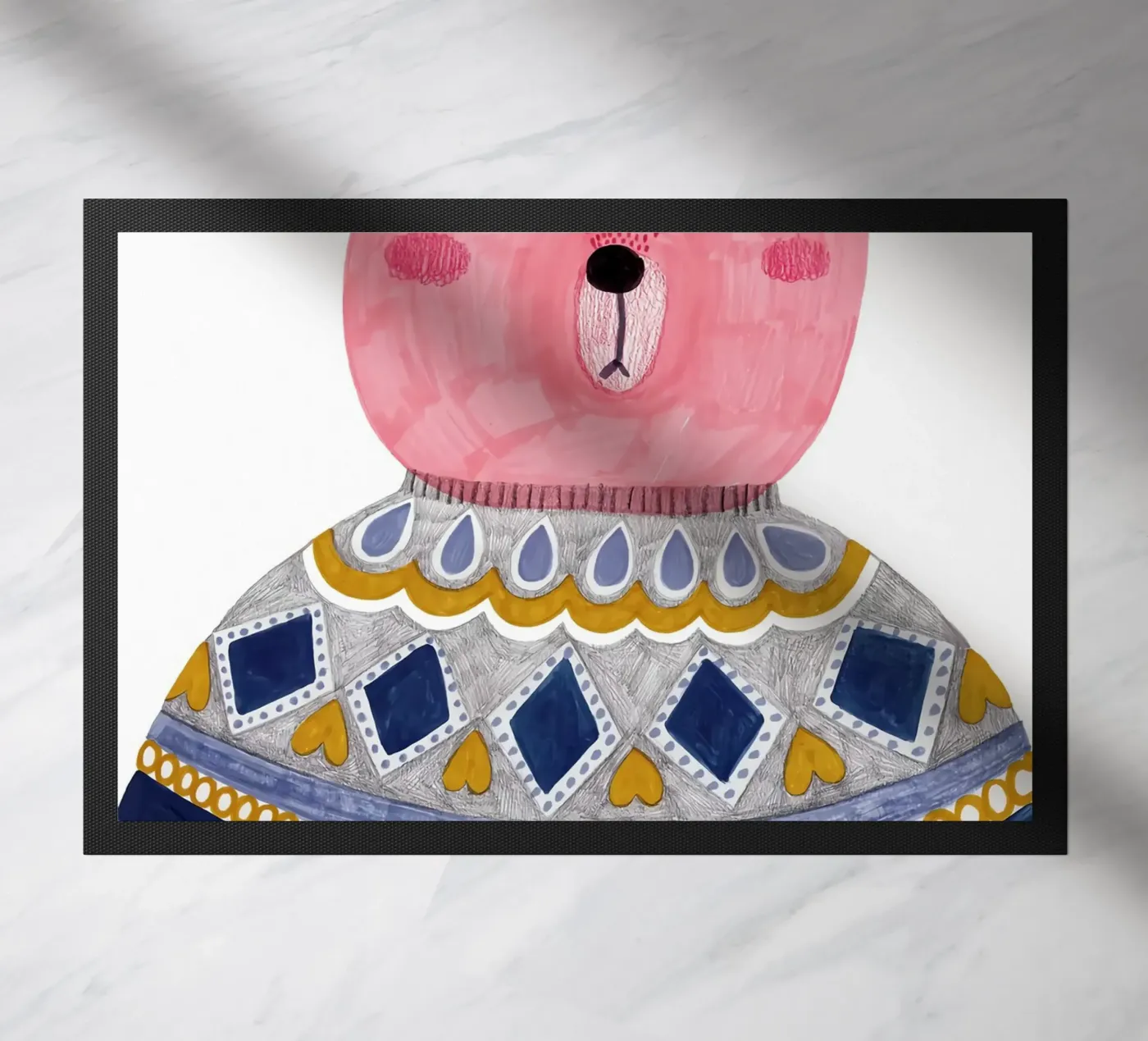 KING BEAR deurmat van Damion Francis