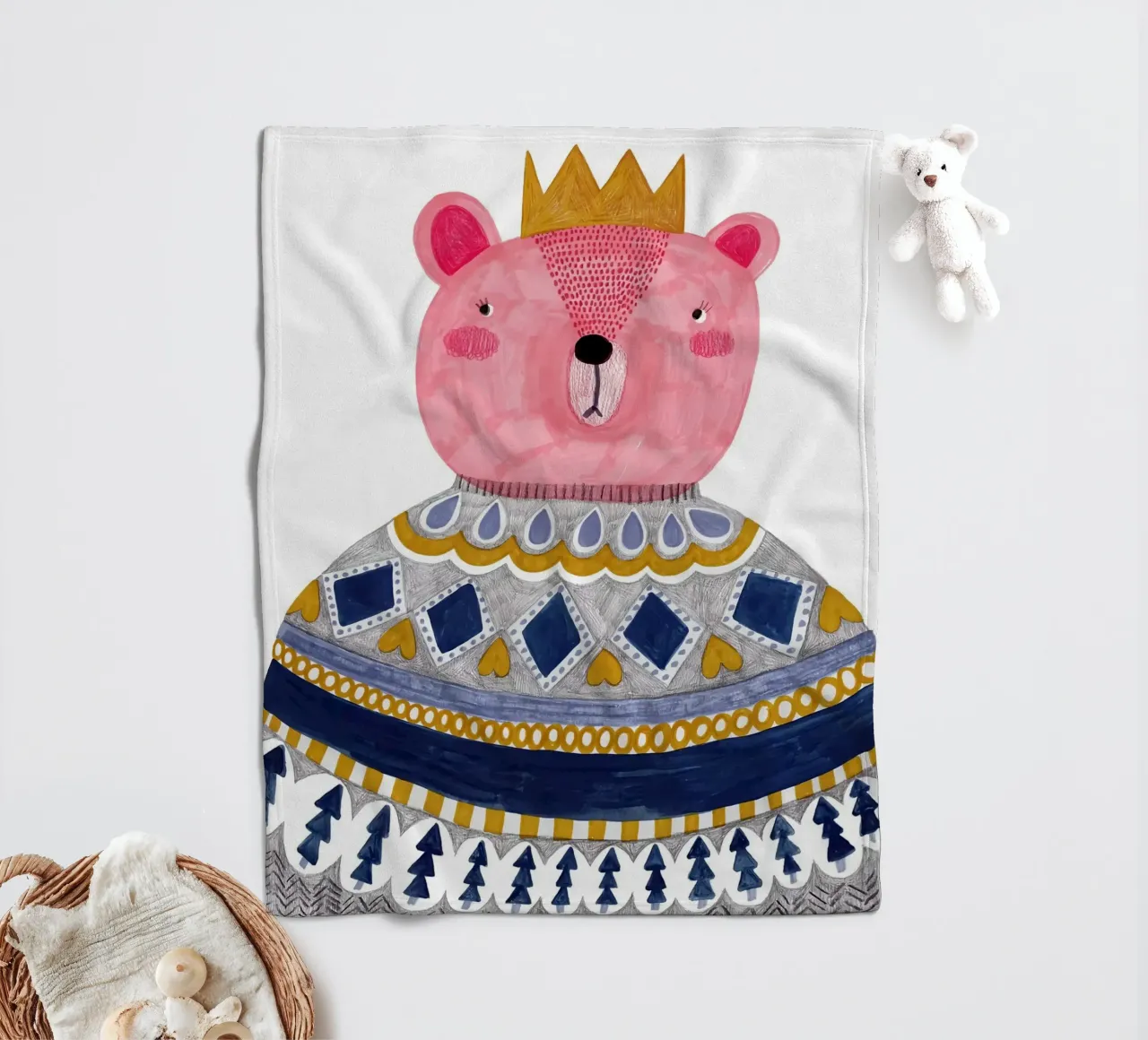 RE ORSO coperta in pile da Damion Francis