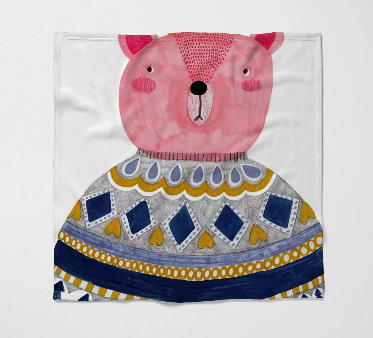 RE ORSO coperta in pile da Damion Francis
