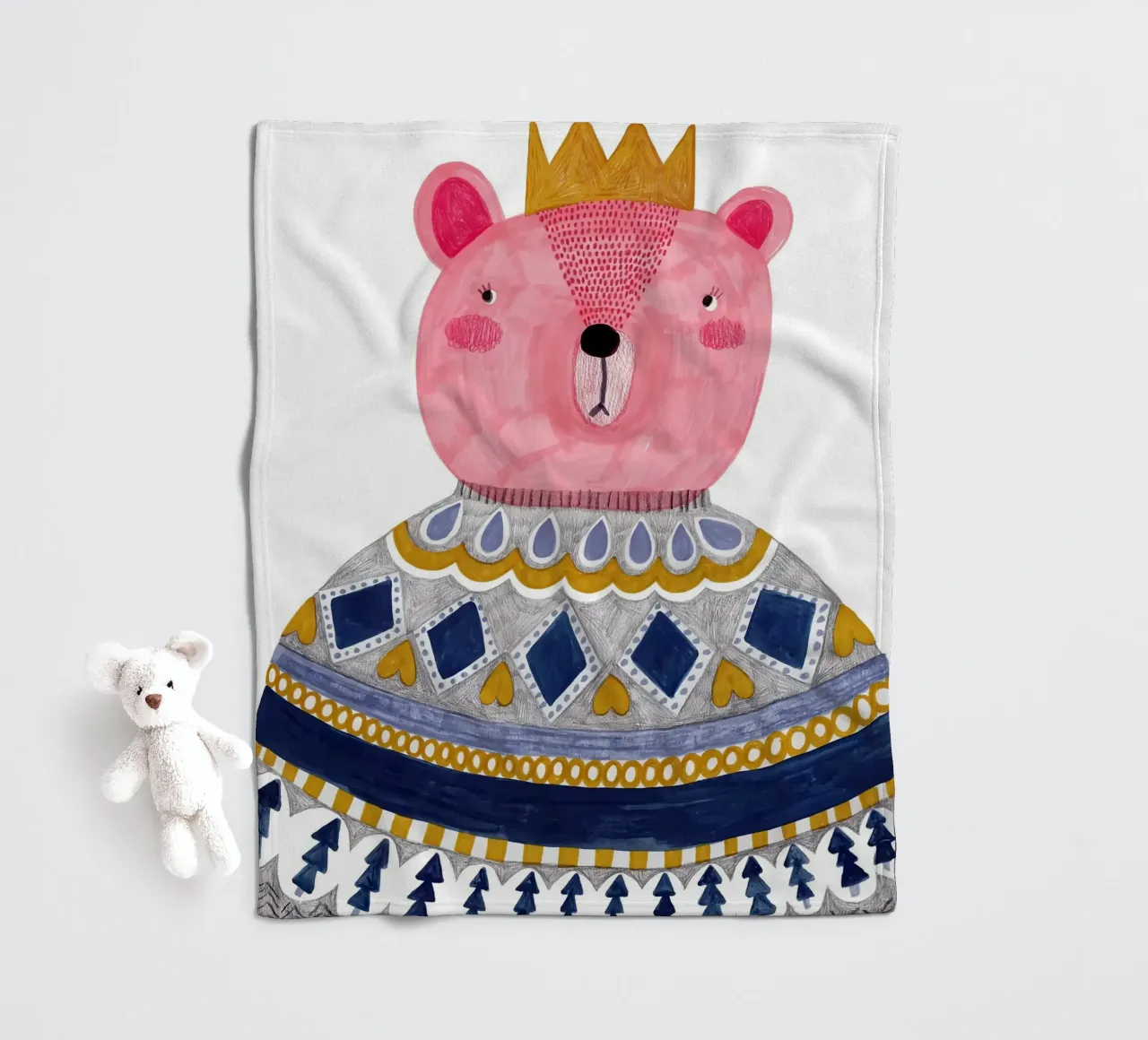 RE ORSO coperta in pile da Damion Francis