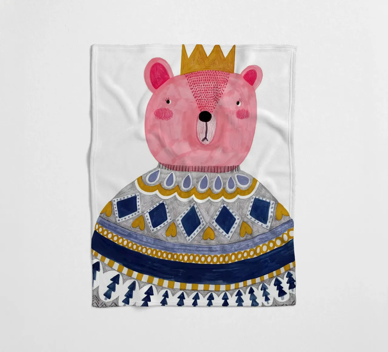 RE ORSO coperta in pile da Damion Francis