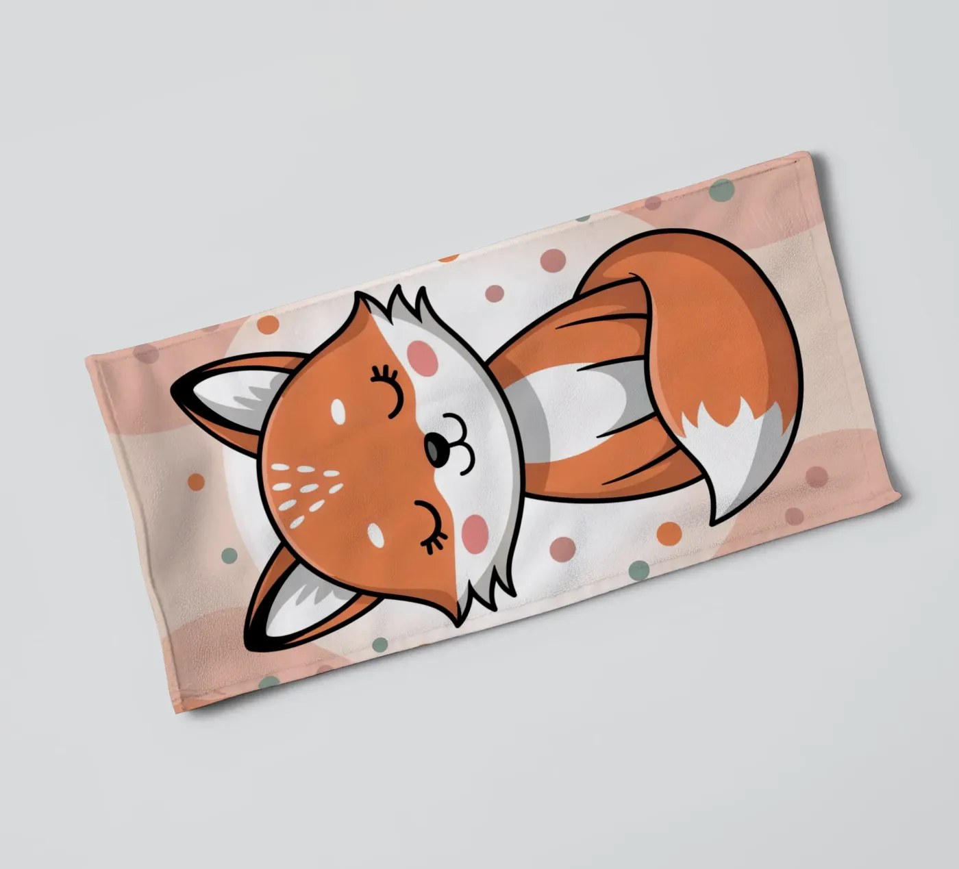 Fox badhanddoek van Damion Francis