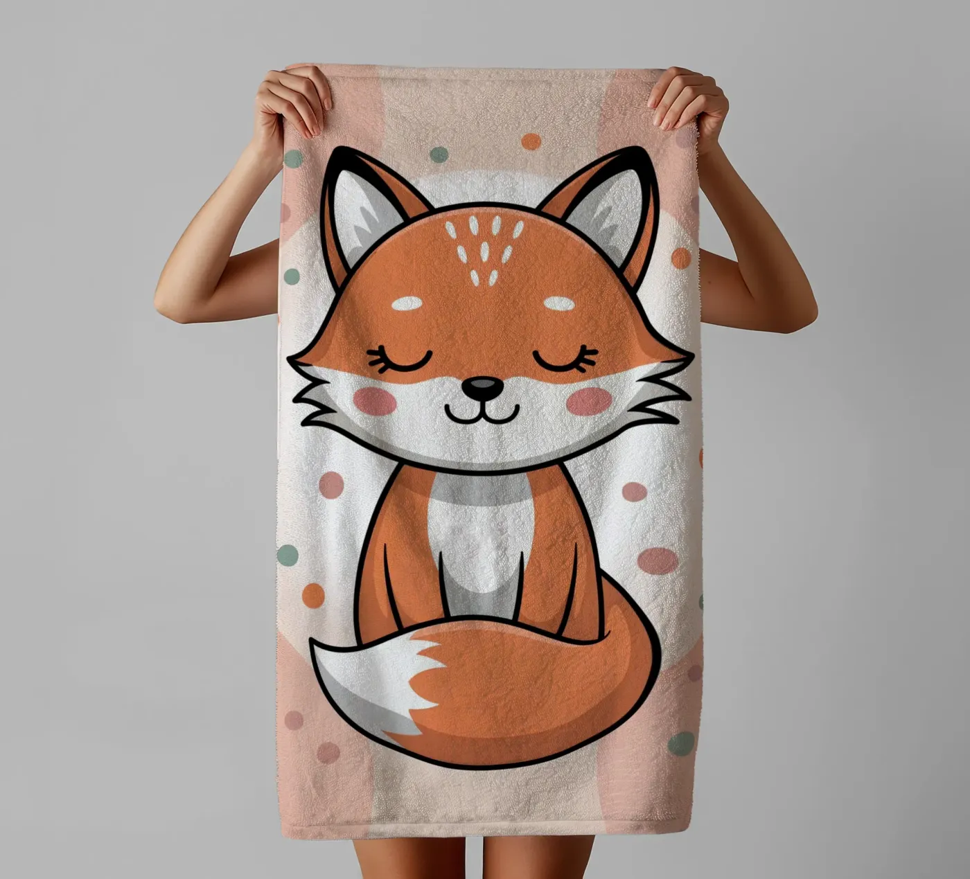 Fox badhanddoek van Damion Francis