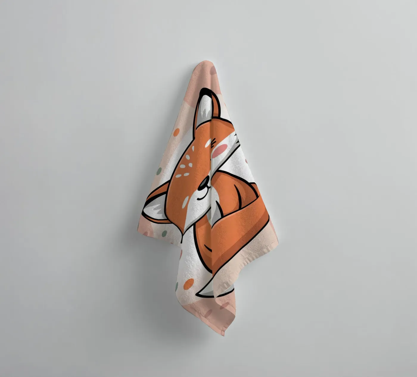 Fuchs Handtuch von Damion Francis