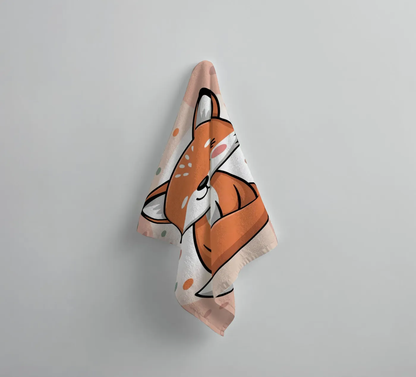 Fox badhanddoek van Damion Francis