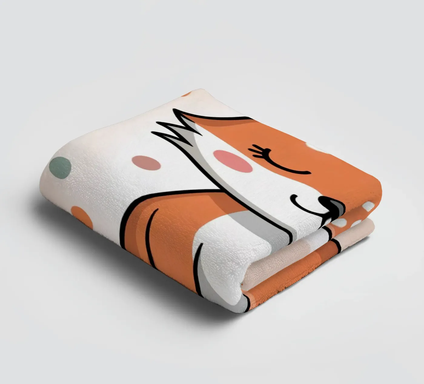 Fuchs Handtuch von Damion Francis
