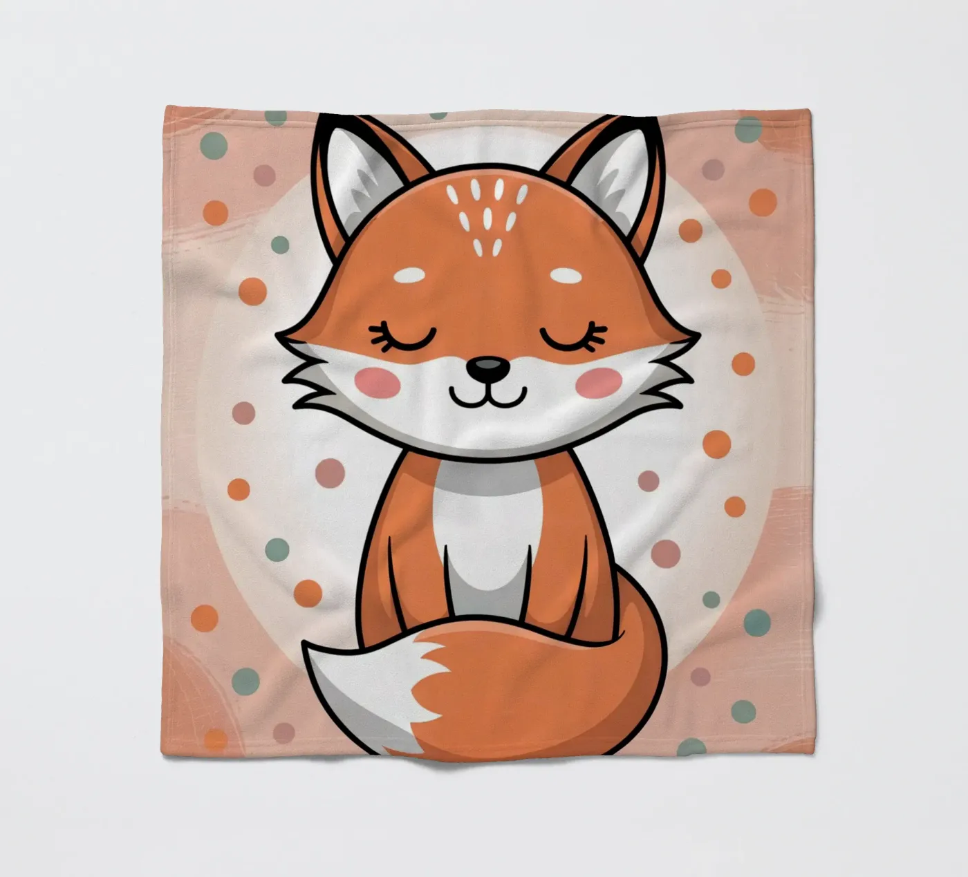 Fuchs Fleecedecke von Damion Francis