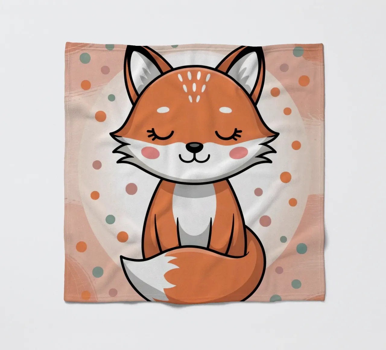 Fuchs Fleecedecke von Damion Francis