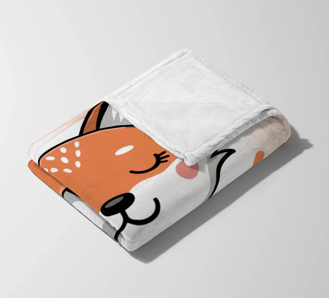 Fuchs Fleecedecke von Damion Francis