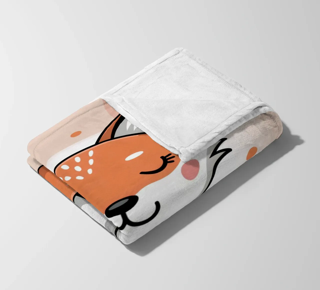 Fuchs Fleecedecke von Damion Francis