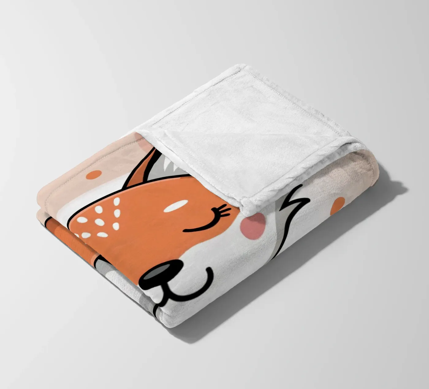 Fuchs Fleecedecke von Damion Francis