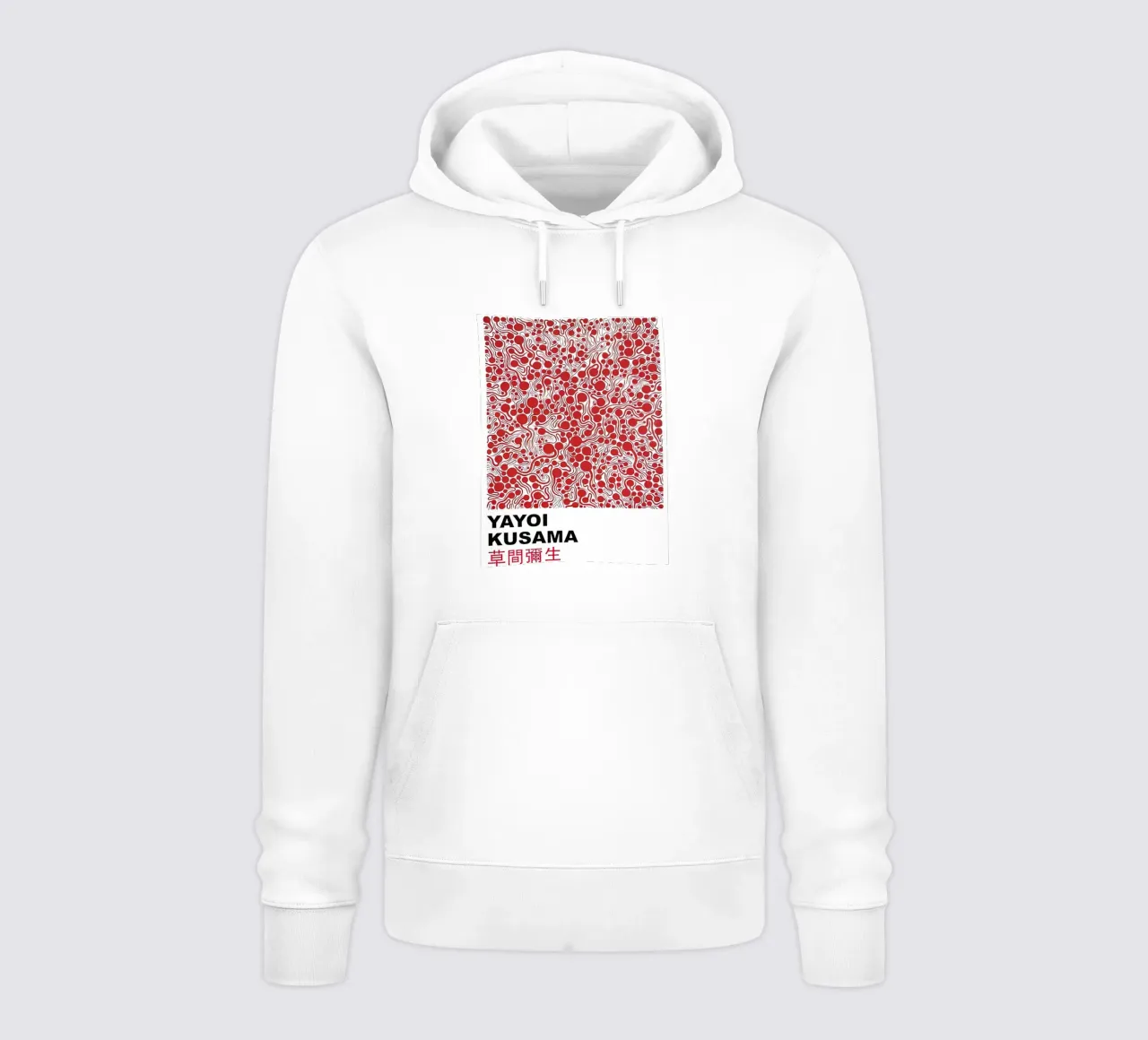 Bolla rossa Yayoi Kusama felpa con cappuccio da Test Store