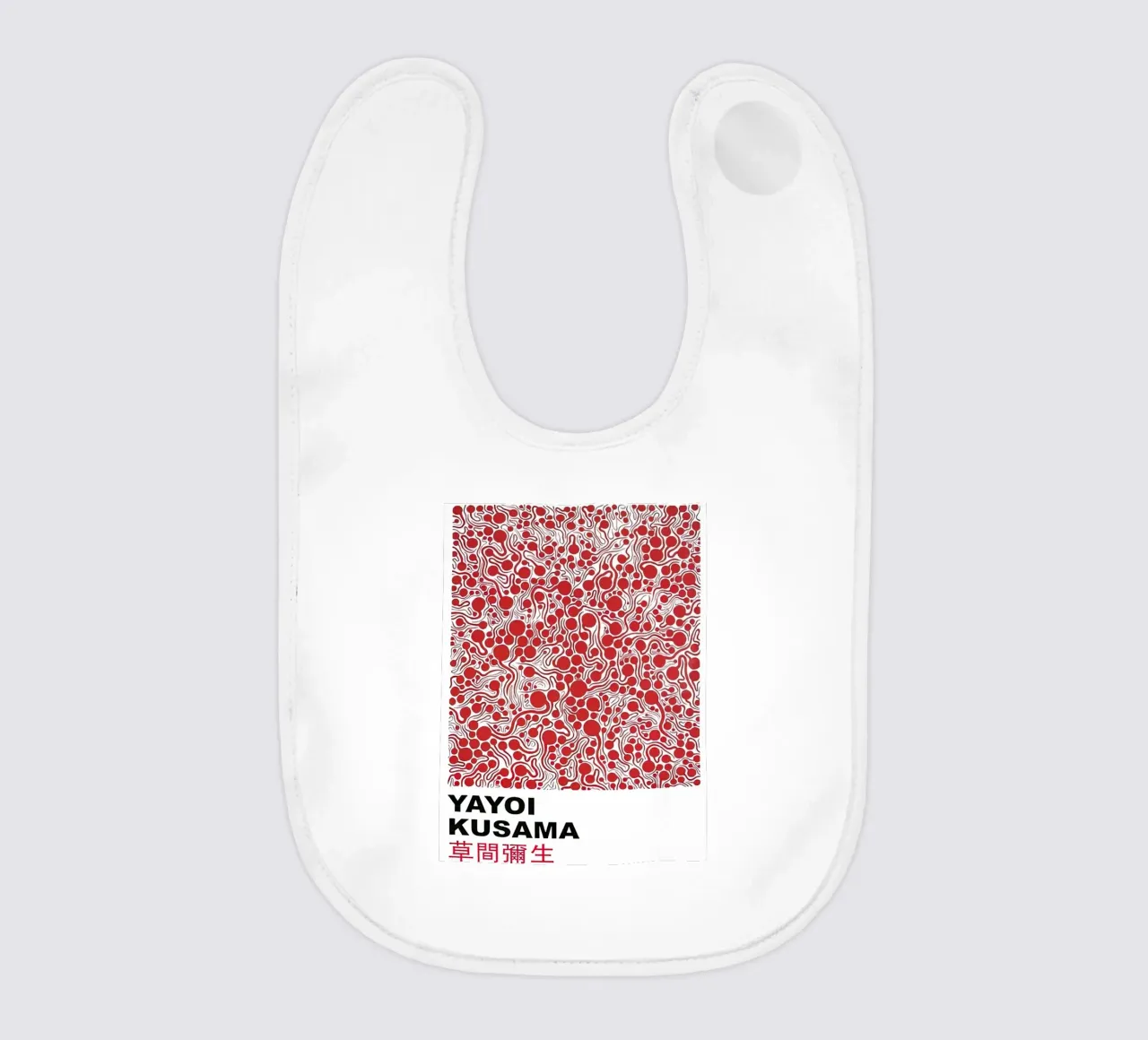 Bolla rossa Yayoi Kusama bavaglino da Test Store