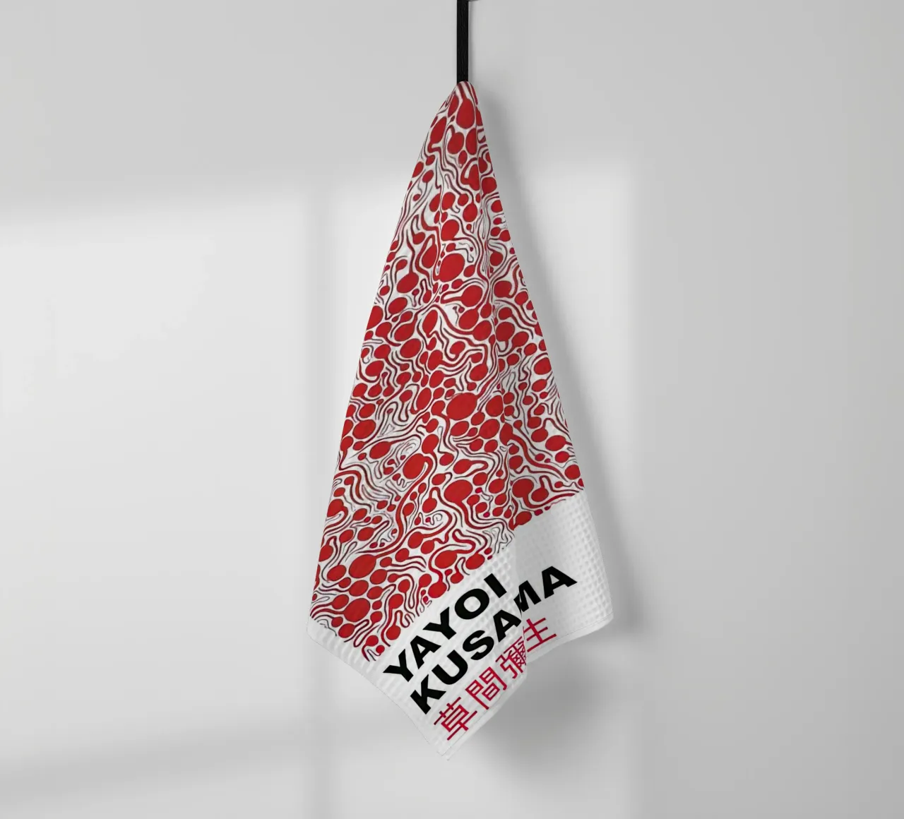 Bolla rossa Yayoi Kusama canovaccio da cucina da Test Store