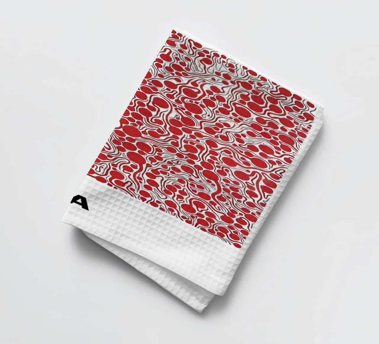 Bolla rossa Yayoi Kusama canovaccio da cucina da Test Store