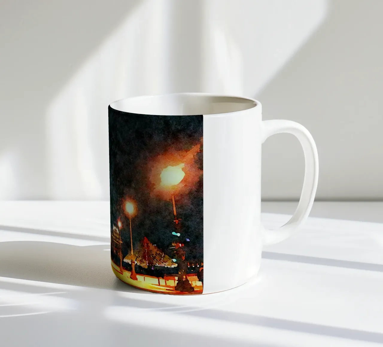A Parigi tazza in ceramica da Massimo Frascogna