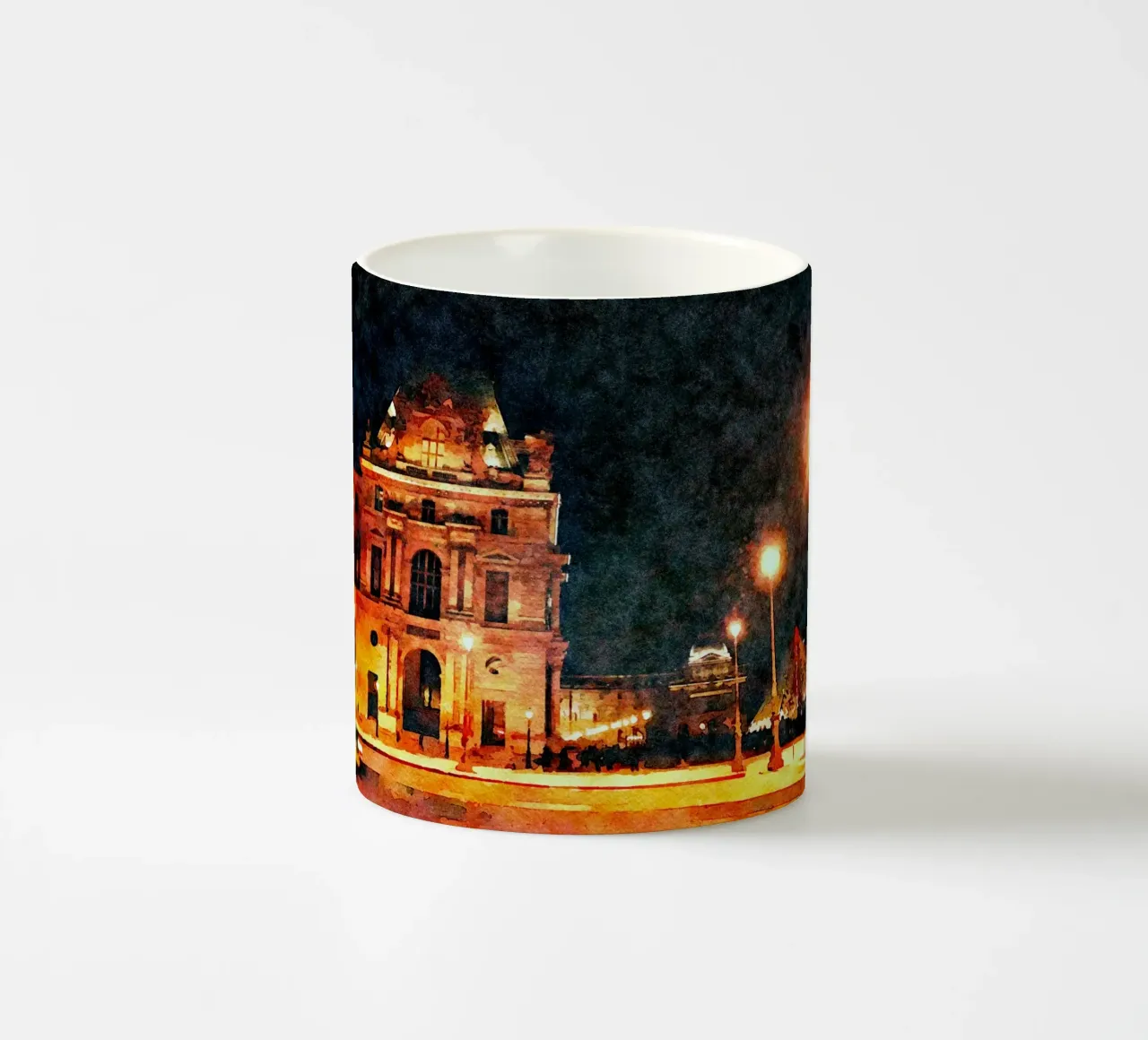 A Parigi tazza in ceramica da Massimo Frascogna