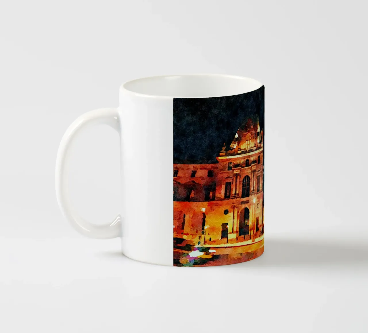 A Parigi tazza in ceramica da Massimo Frascogna