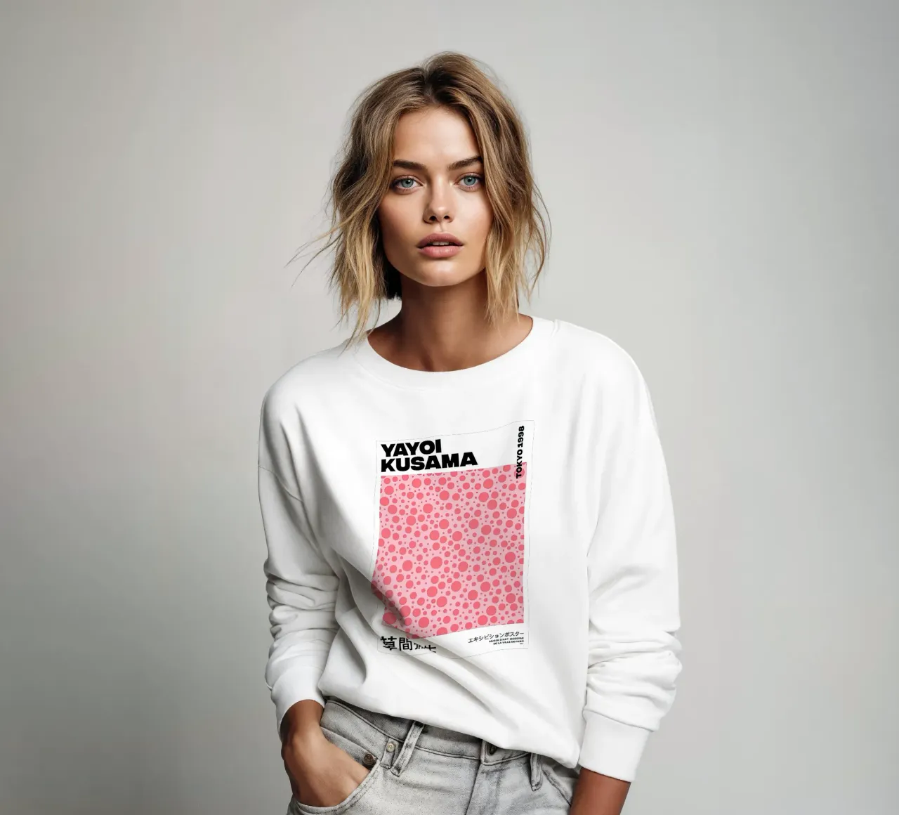 Tokio 1998 Rosa sudadera de Test Store