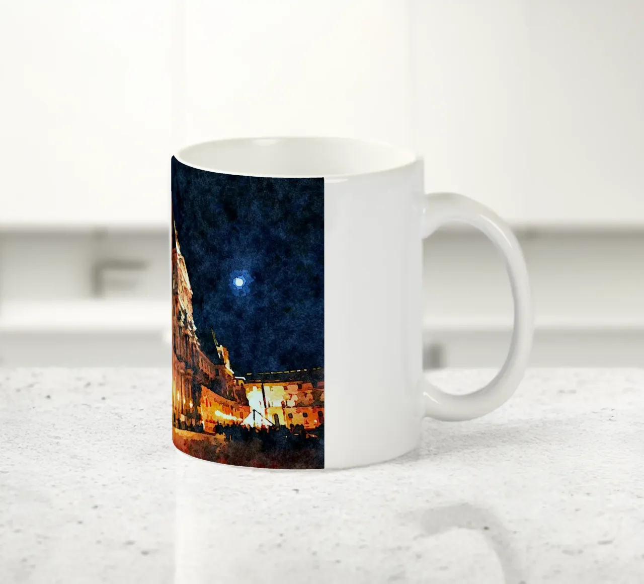 A Parigi tazza in ceramica da Massimo Frascogna