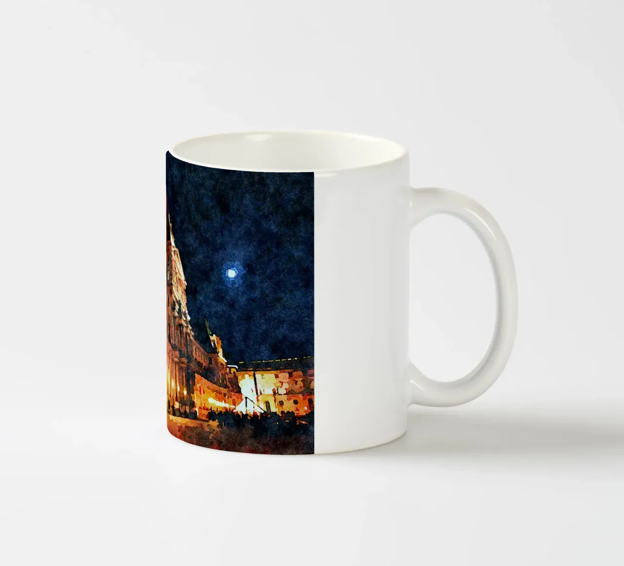A Parigi tazza in ceramica da Massimo Frascogna