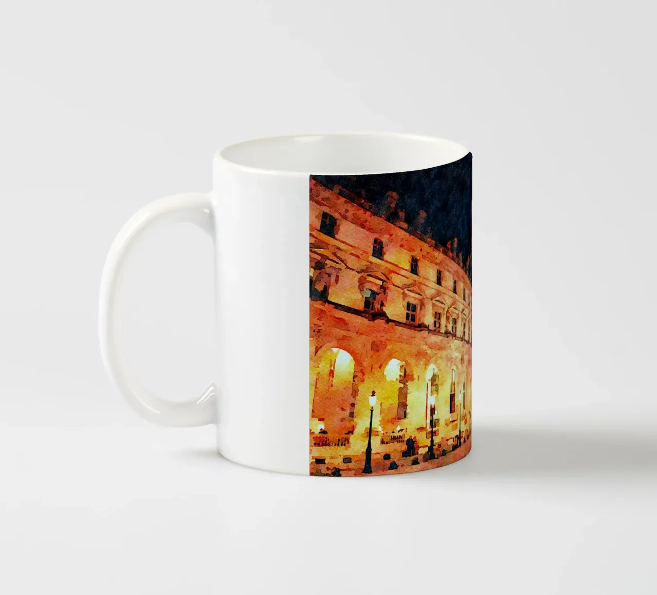 A Parigi tazza in ceramica da Massimo Frascogna