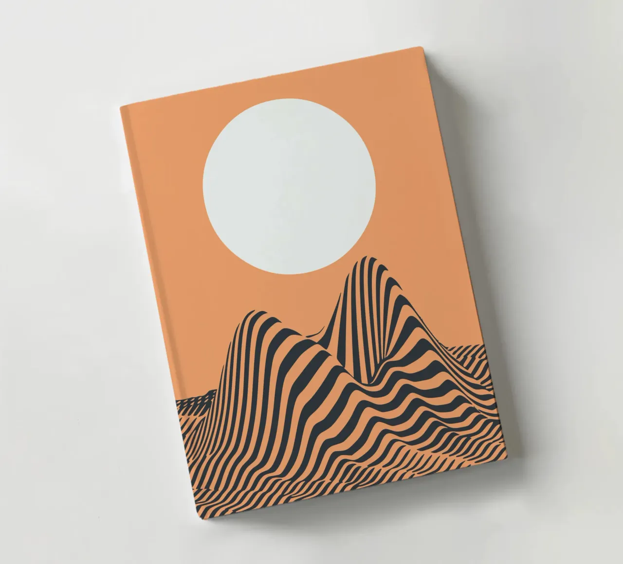 Red dune notebook by Little Dean