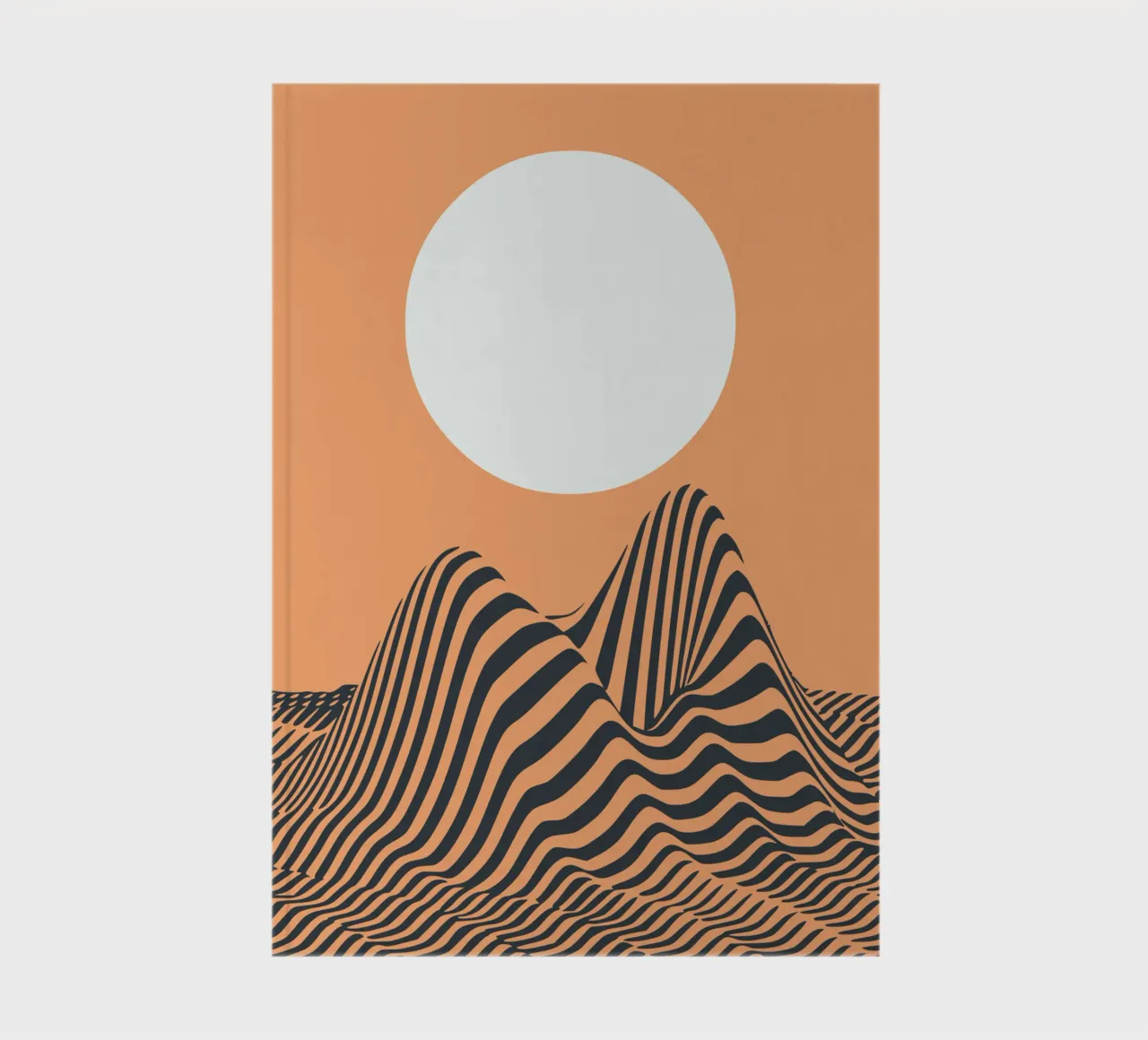 Red dune notebook by Little Dean