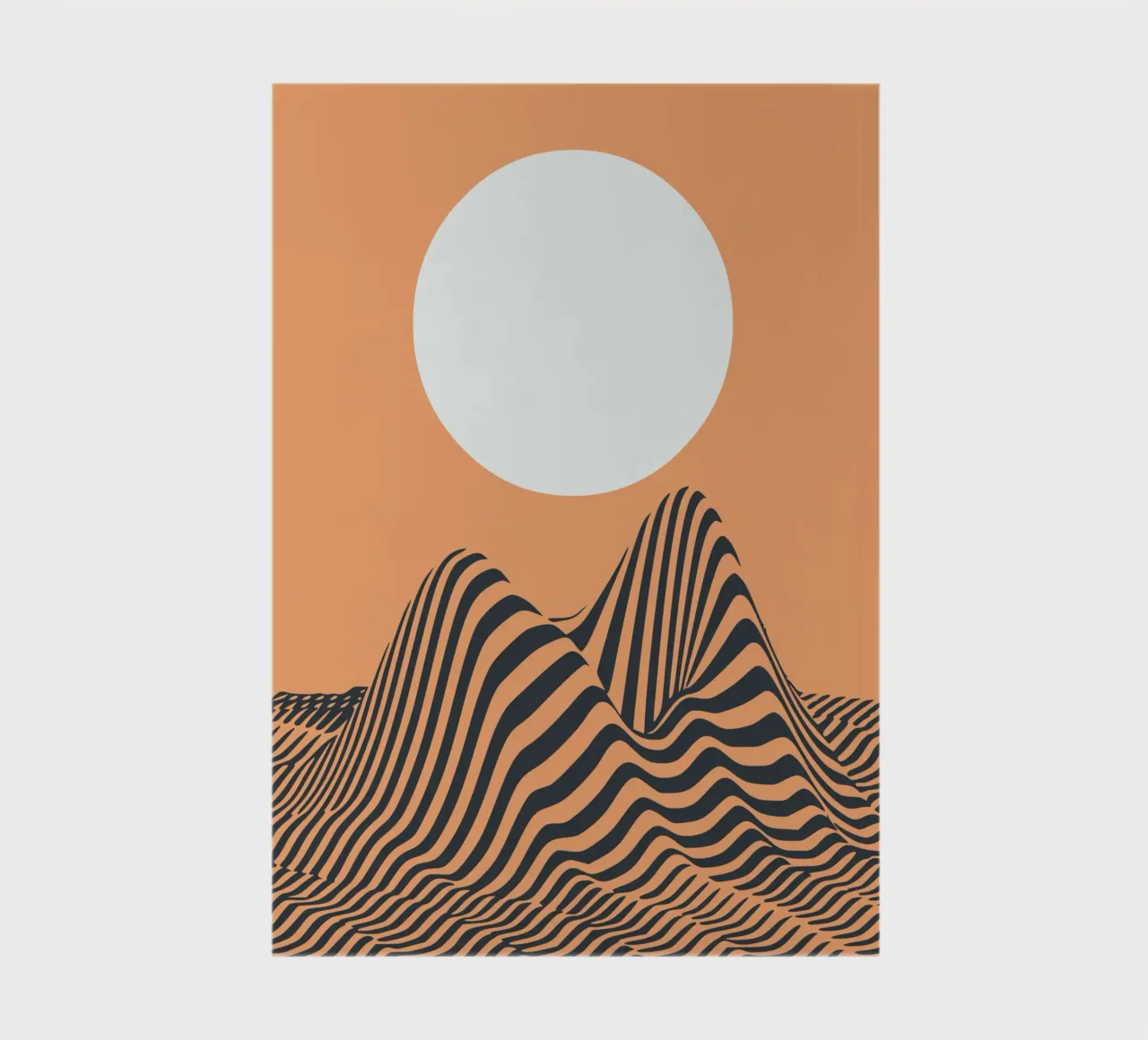 Red dune notebook by Little Dean