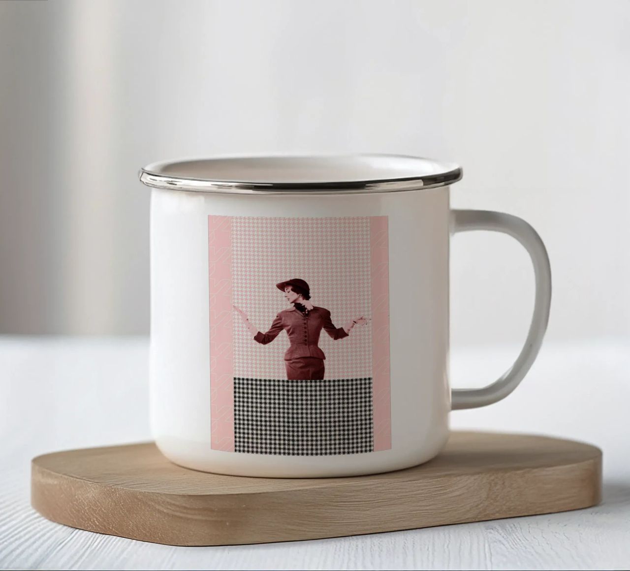 Fashion and Geometry 1 tazza in smalto da DesmondBates