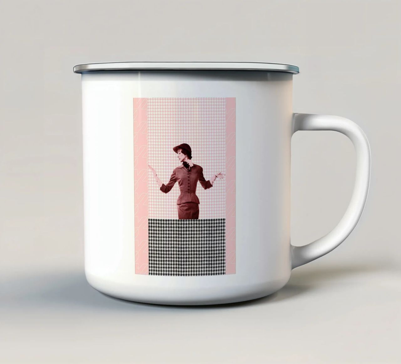 Fashion and Geometry 1 tazza in smalto da DesmondBates