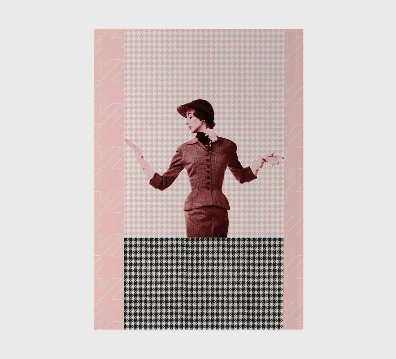 Fashion and Geometry 1 notebook by DesmondBates