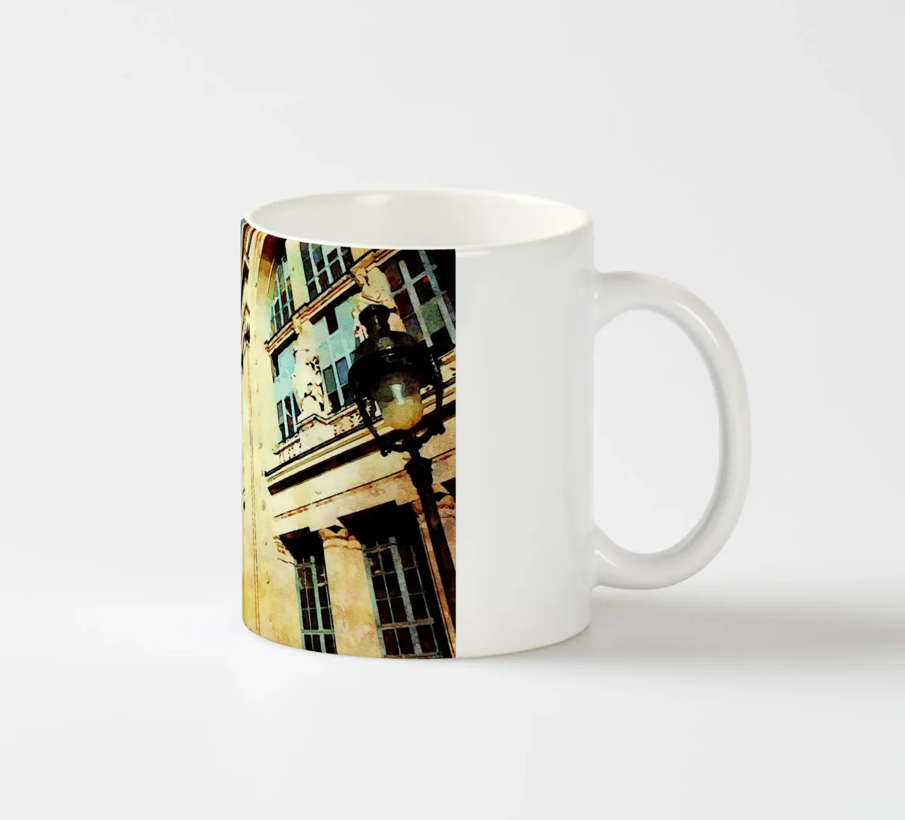 A Parigi tazza in ceramica da Massimo Frascogna