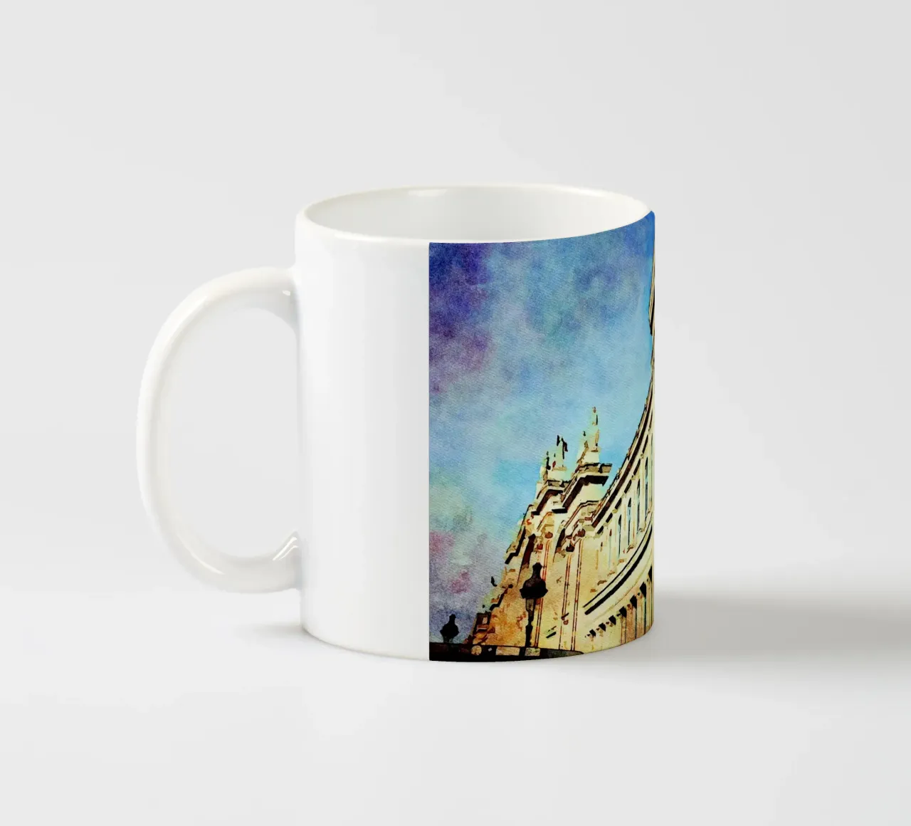 A Parigi tazza in ceramica da Massimo Frascogna