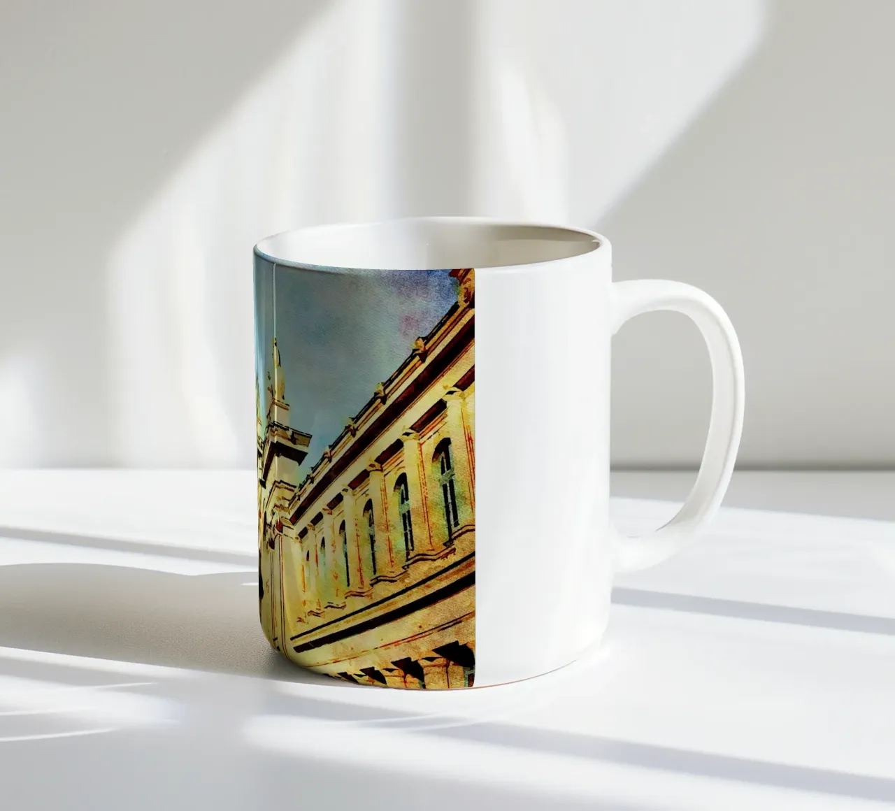 A Parigi tazza in ceramica da Massimo Frascogna