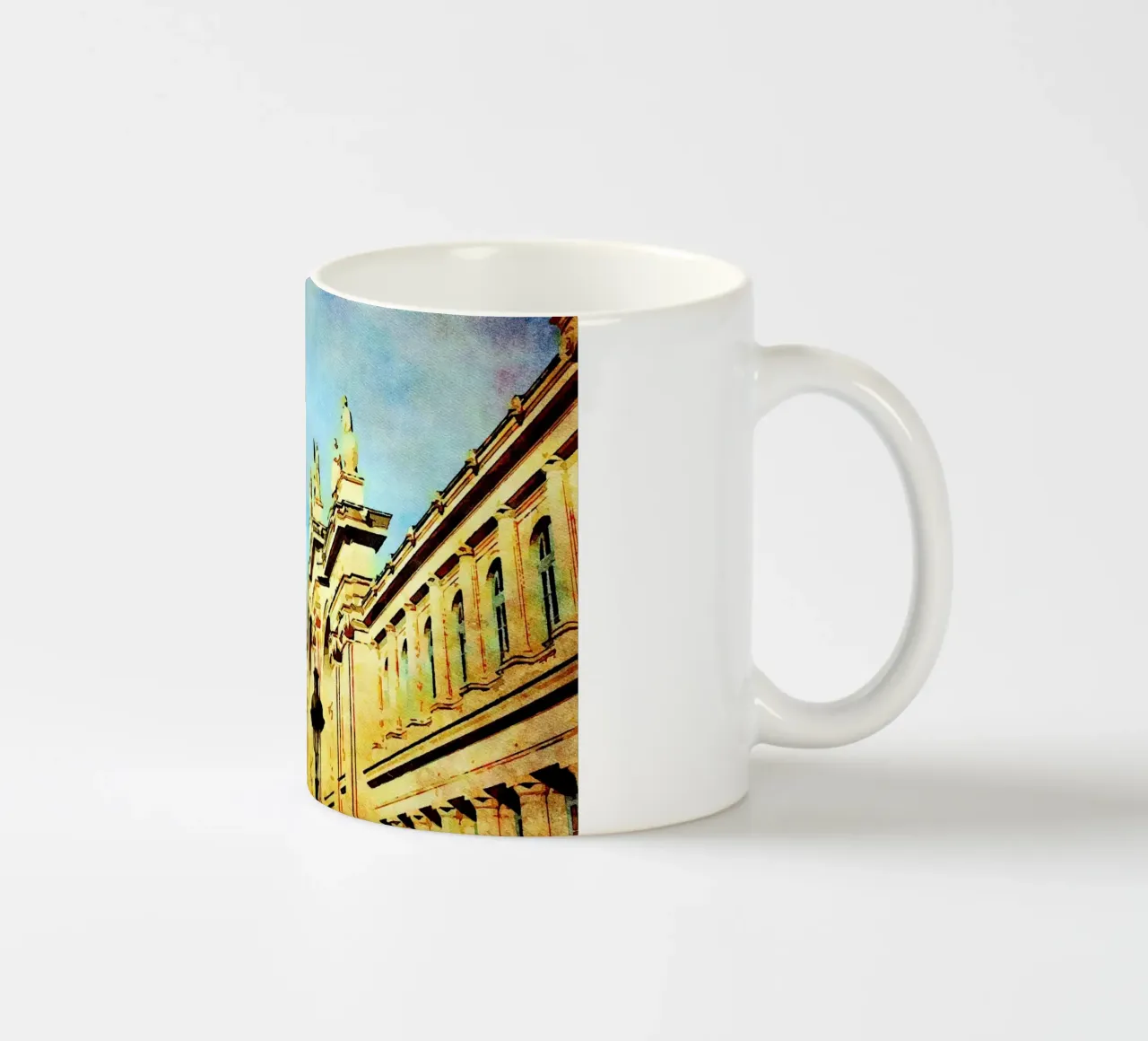 A Parigi tazza in ceramica da Massimo Frascogna