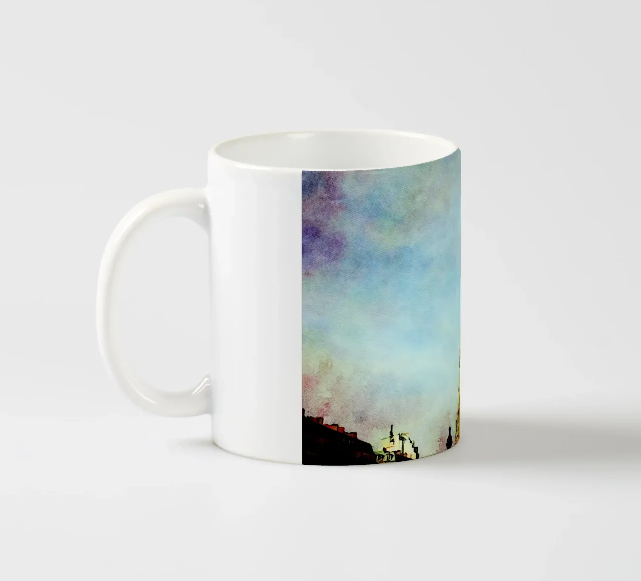 A Parigi tazza in ceramica da Massimo Frascogna