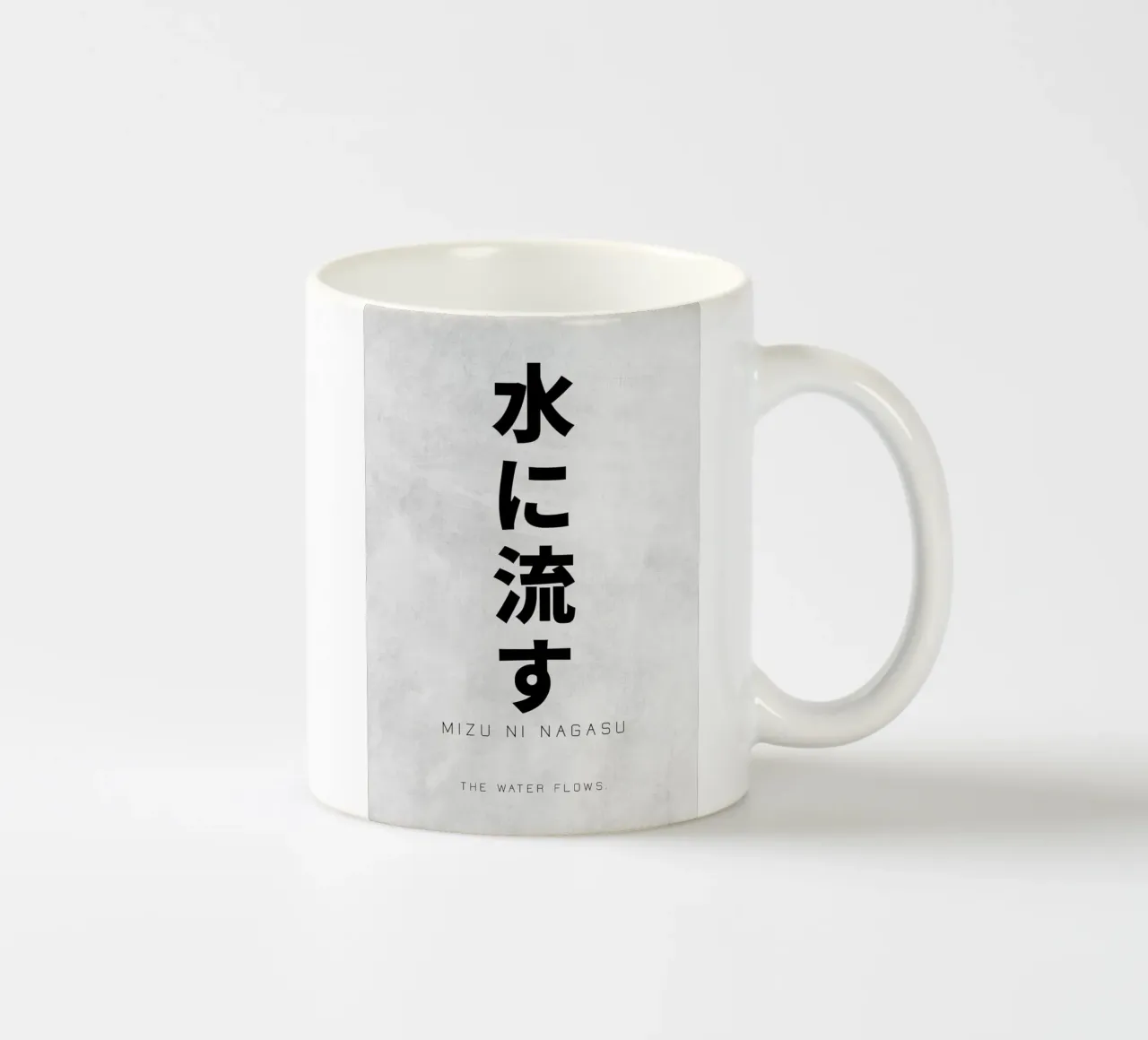Arte giapponese L'acqua scorre tazza in ceramica da apple crumble