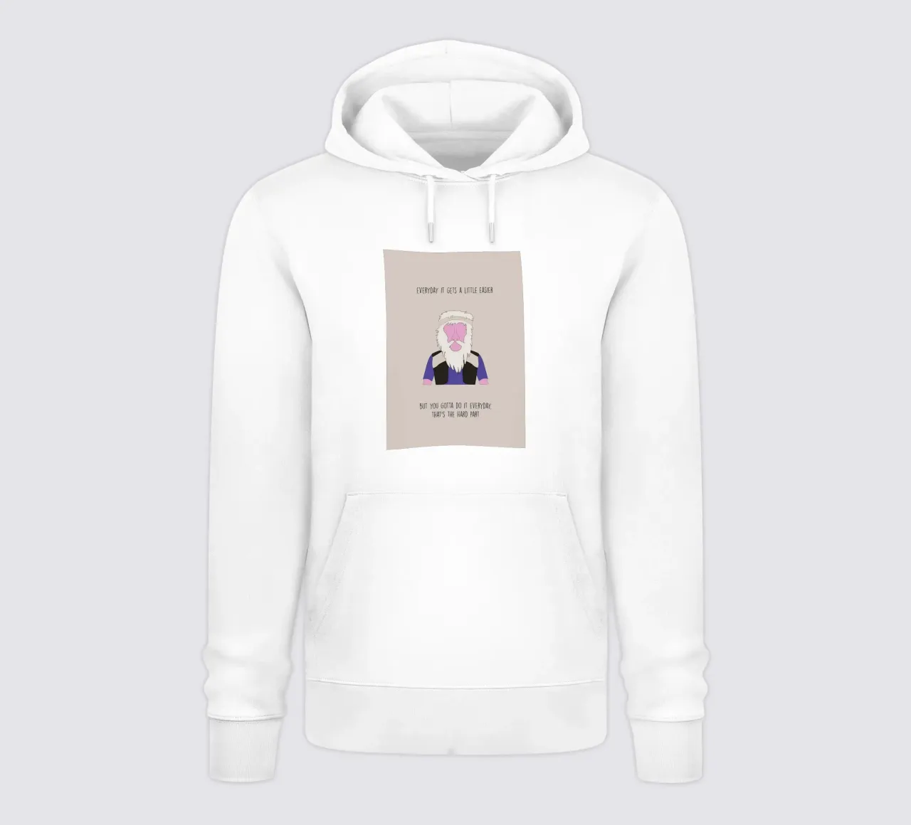 Babuino corredor sudadera con capucha de apple crumble