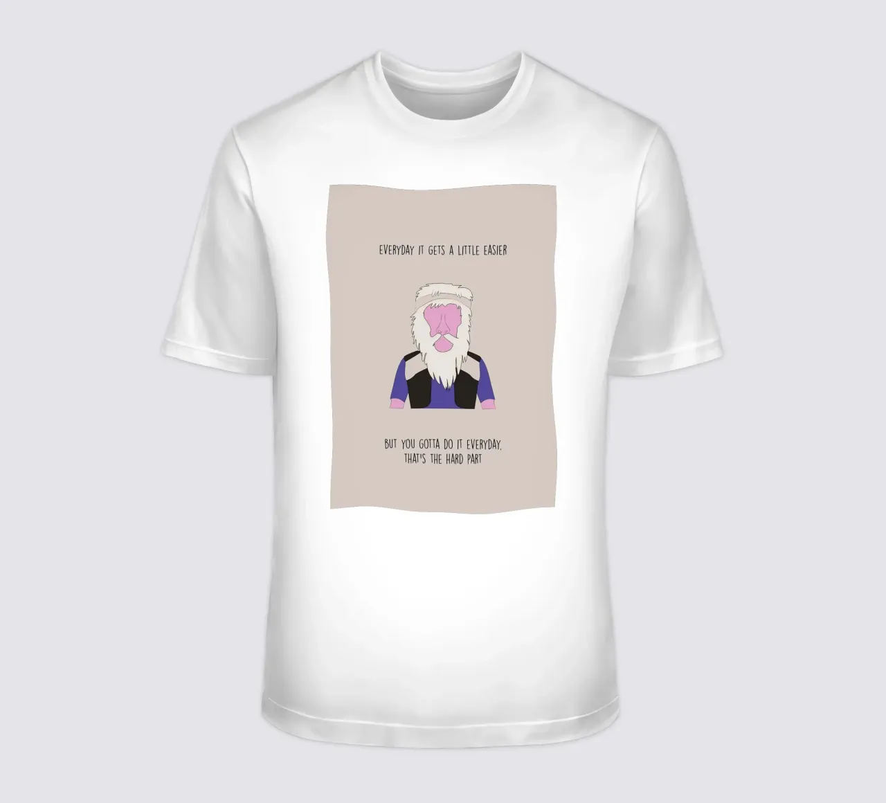 Babbuino che fa jogging t-shirt da apple crumble