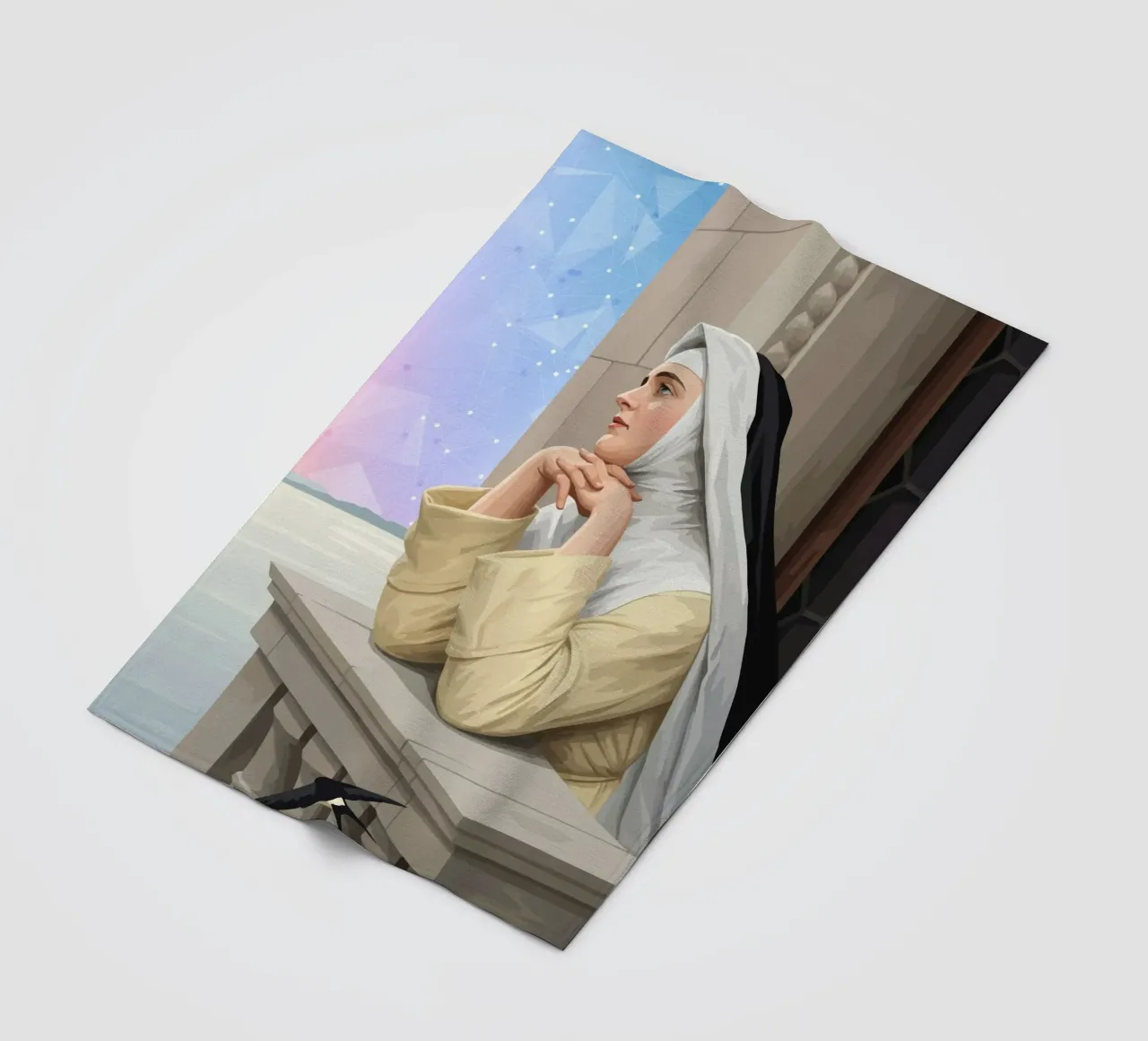 Le creature di Dio coperta in pile da Low Profile