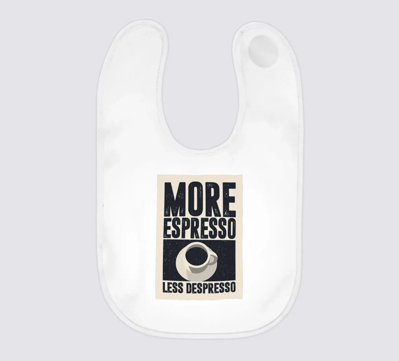 More Espresso, Less Despresso bavaglino da apple crumble