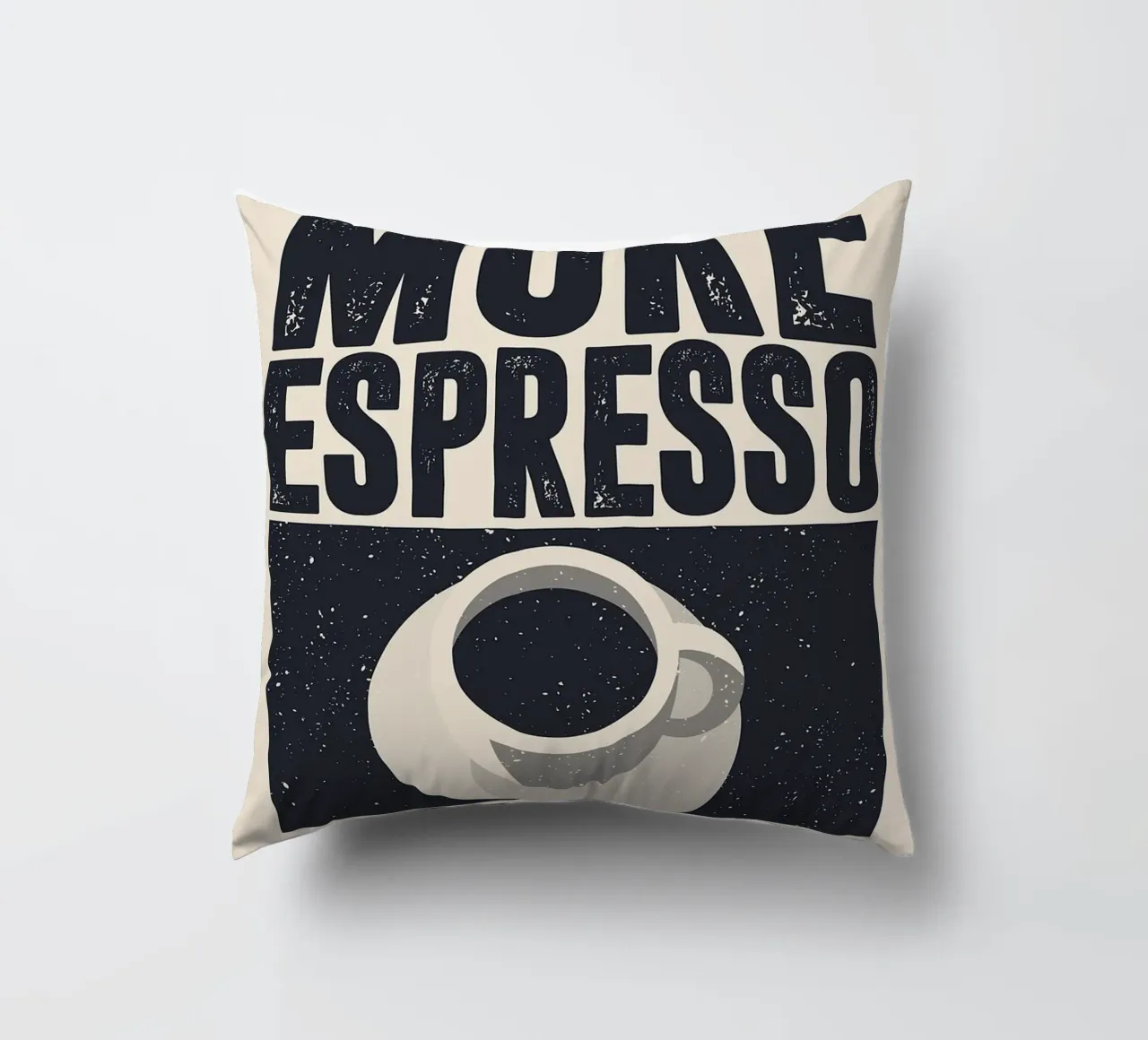 More Espresso, Less Despresso cuscino da apple crumble