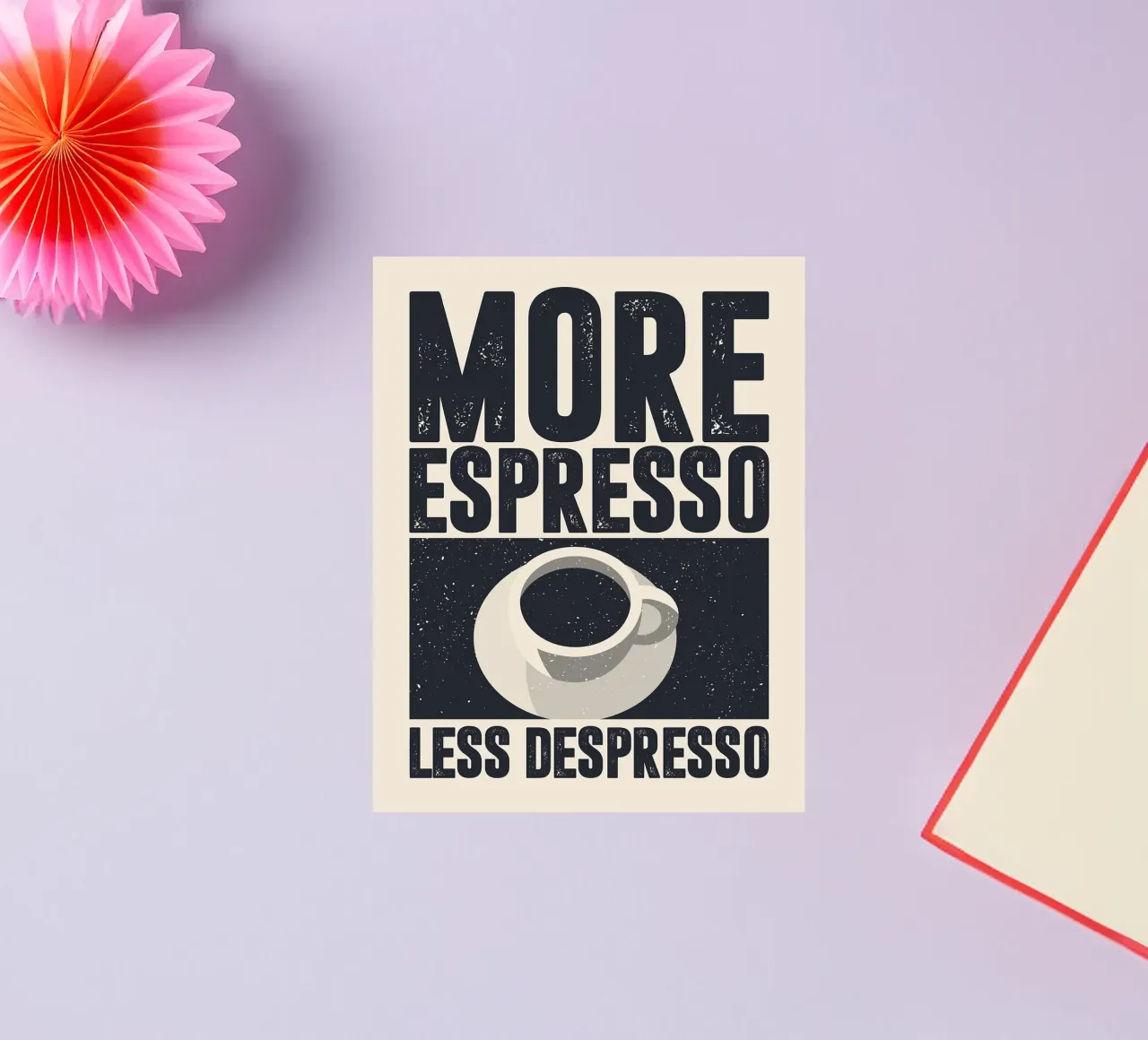 More Espresso, Less Despresso adesivo da apple crumble