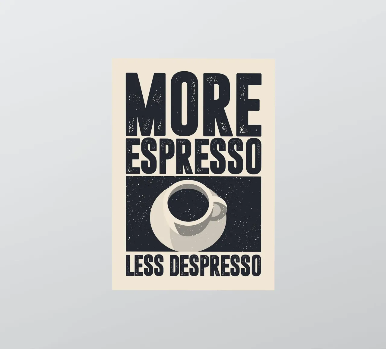 More Espresso, Less Despresso adesivo da apple crumble