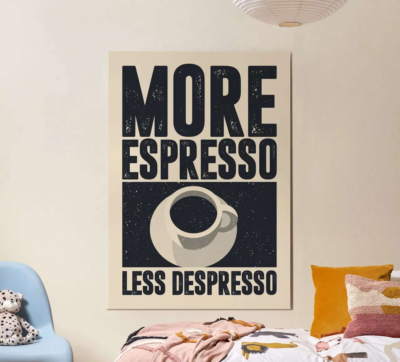 More Espresso, Less Despresso carta hahnemühle da apple crumble