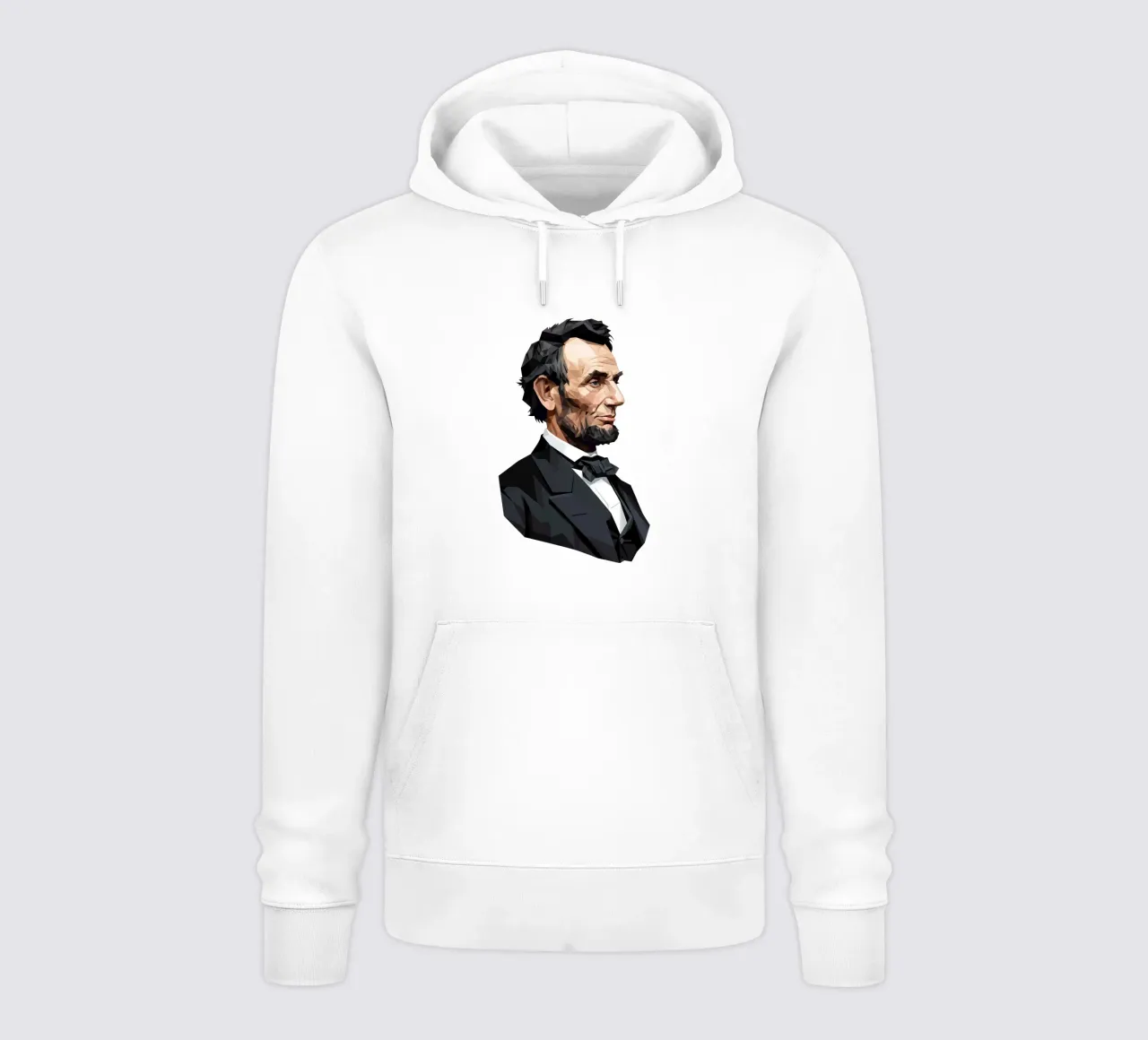 "Abraham Lincoln" felpa con cappuccio da Low Profile