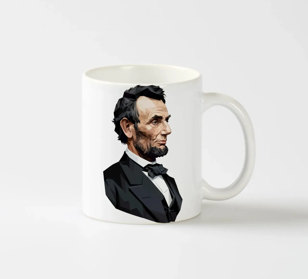 "Abraham Lincoln" tazza in ceramica da Low Profile