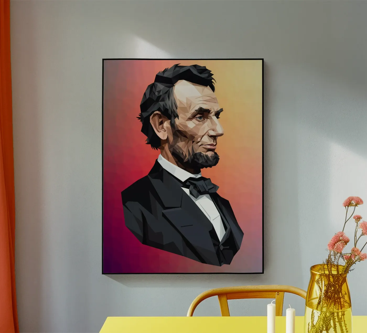 "Abraham Lincoln" plexiglass da Low Profile